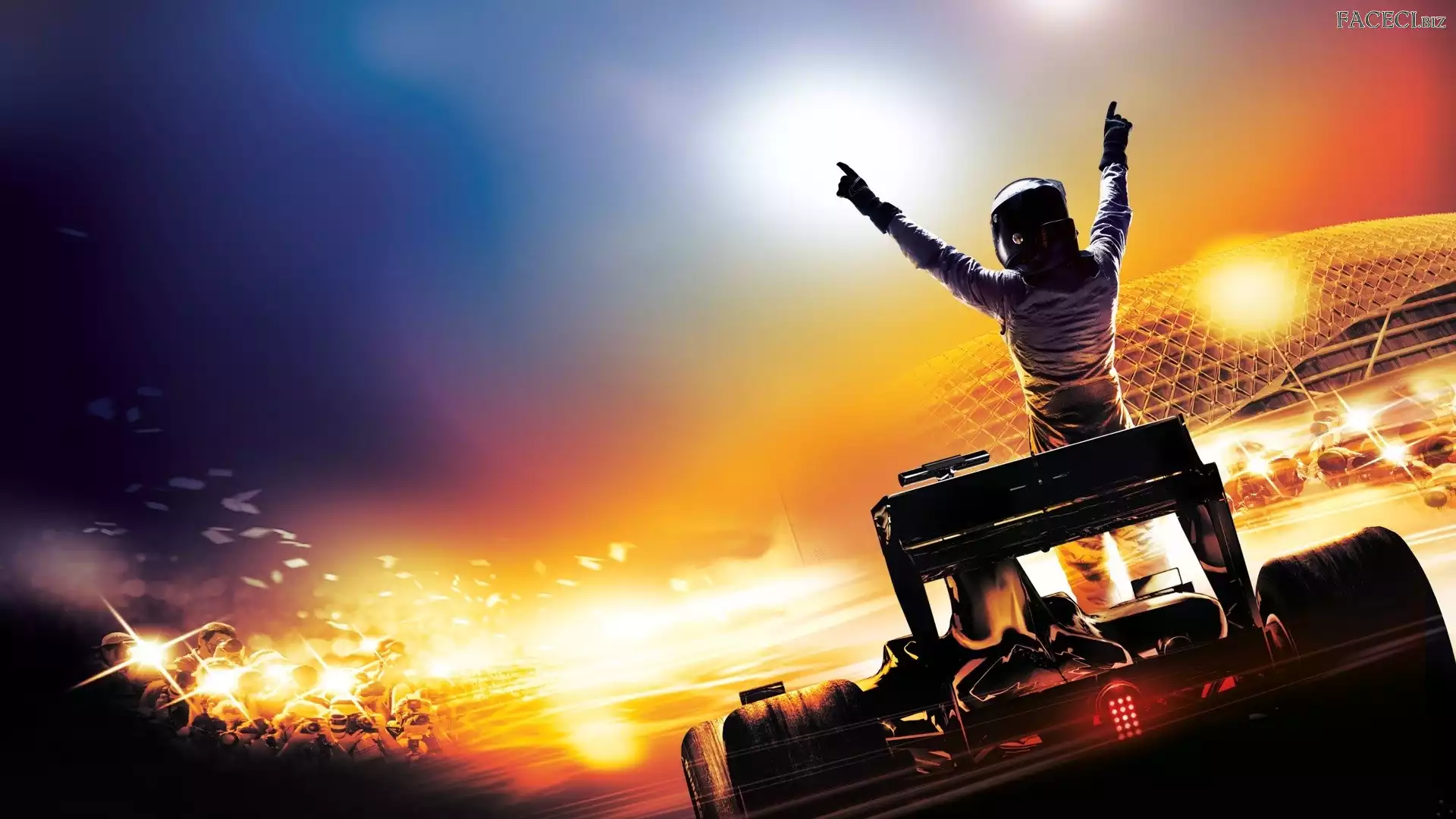 Fleszy, Błyski, Wyścigi, Zwycięzca, Samochodowe